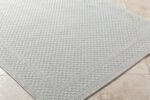 Sadiyya Modern Light Gray Area Rug - Image 6