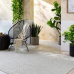 Towana Modern Light Gray Area Rug