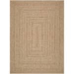 Zenia Cottage Light Brown Area Rug - Image 2