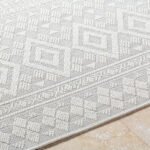 Teaira Modern Light Silver Area Rug - Image 5