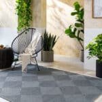 Kalem Modern Charcoal Area Rug