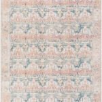 Jamilee Traditional Rust Washable Area Rug