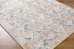 Jamilee Traditional Rust Washable Area Rug - Image 5