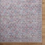 Rommy Traditional Pink Washable Area Rug - Image 7
