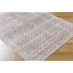 Roneisha Traditional Eggplant Washable Area Rug - Image 4