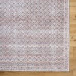 Roneisha Traditional Eggplant Washable Area Rug - Image 6