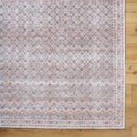Roneisha Traditional Eggplant Washable Area Rug - Image 7