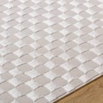 Ayleen Modern Taupe/Tan Washable Area Rug - Image 2