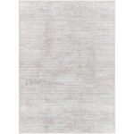 Maurissa Global Cream/Taupe Washable Area Rug