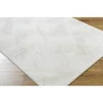 Ramsay Modern Cream/Ivory Washable Area Rug - Image 3