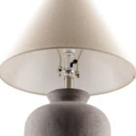 Kalan Modern Gray/Beige Table Lamp - Image 4