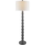 Lyndi Traditional Black Floor Lamp - Image 2