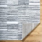 Karinne Modern Medium Gray Area Rug - Image 4