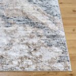 Joshual Modern Dark Brown Area Rug - Image 4