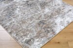 Janay Modern Black/Dark Brown Area Rug - Image 3