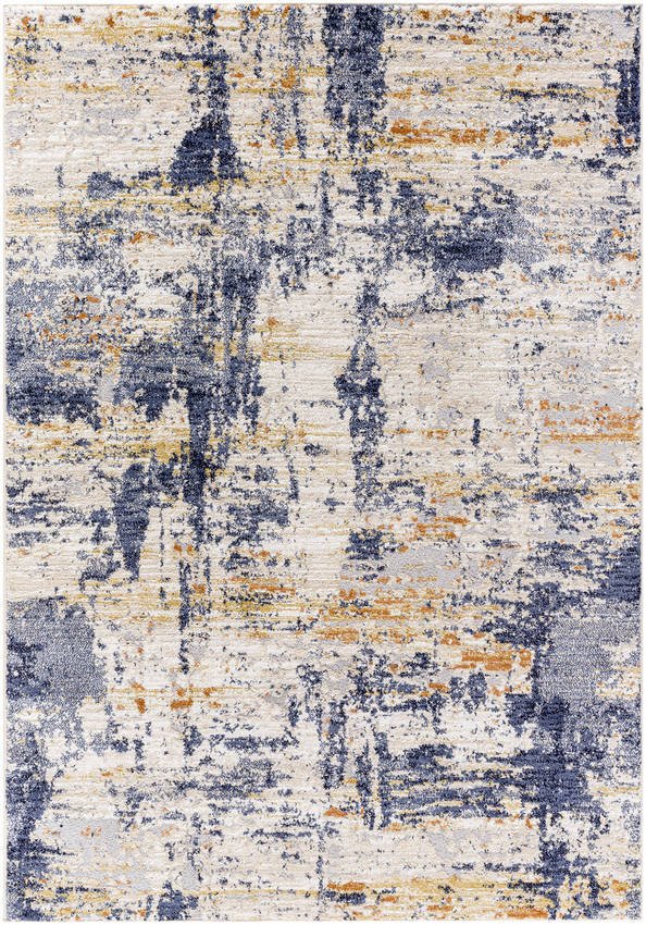 AAAC2100-5373-1 Jatoya Modern Navy Area Rug - Image 1