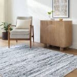 Kameshia Modern Light Gray Area Rug
