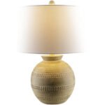 Dino Traditional Gray/White Table Lamp - Image 2