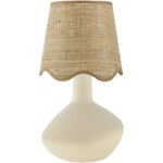 Eiman Rustic Cream/Wheat Table Lamp