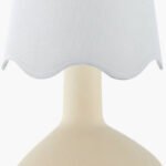Eiman Rustic White/Cream Table Lamp