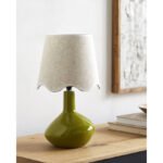Eiman Rustic Green/Wheat Table Lamp - Image 2