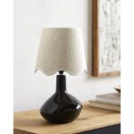 Eiman Rustic Black/Wheat Table Lamp - Image 2