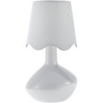 Eiman Rustic White Table Lamp