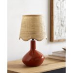 Eiman Rustic Red Table Lamp - Image 2