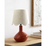 Eiman Rustic Red/Wheat Table Lamp - Image 2