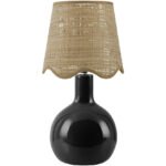 Rondy Rustic Black Table Lamp