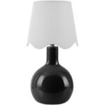 Rondy Rustic Black/White Table Lamp