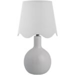Rondy Rustic White Table Lamp