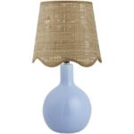 Rondy Rustic Blue Table Lamp