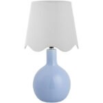 Rondy Rustic Blue/White Table Lamp