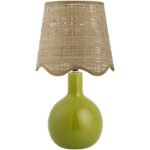 Rondy Rustic Green Table Lamp