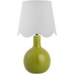 Rondy Rustic Green/White Table Lamp