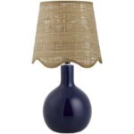 Rondy Rustic Dark Blue Table Lamp