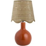 Rondy Rustic Red Table Lamp