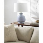 Ginny Traditional Blue Table Lamp - Image 3