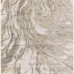 Leiah Modern Gray/Beige Area Rug