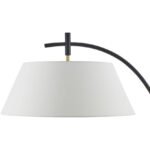 Renny Traditional Black/Beige Floor Lamp - Image 5