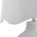 Tereza Rustic White Table Lamp - Image 4