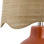 Tereza Rustic Red Table Lamp - Image 4