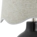 Tereza Rustic Black/Wheat Table Lamp - Image 4