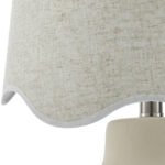Tereza Rustic Cream/Wheat Table Lamp - Image 4