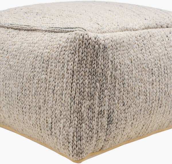 Vanesa Cream Pouf