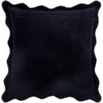 Vanessia Black Pillow Cover - Image 2
