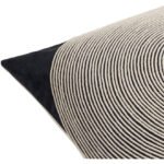 Laresa Beige/Black Pillow Cover - Image 3