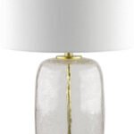 Carissia Modern White Table Lamp