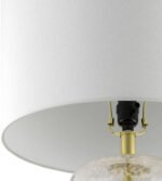 Carissia Modern White Table Lamp - Image 4